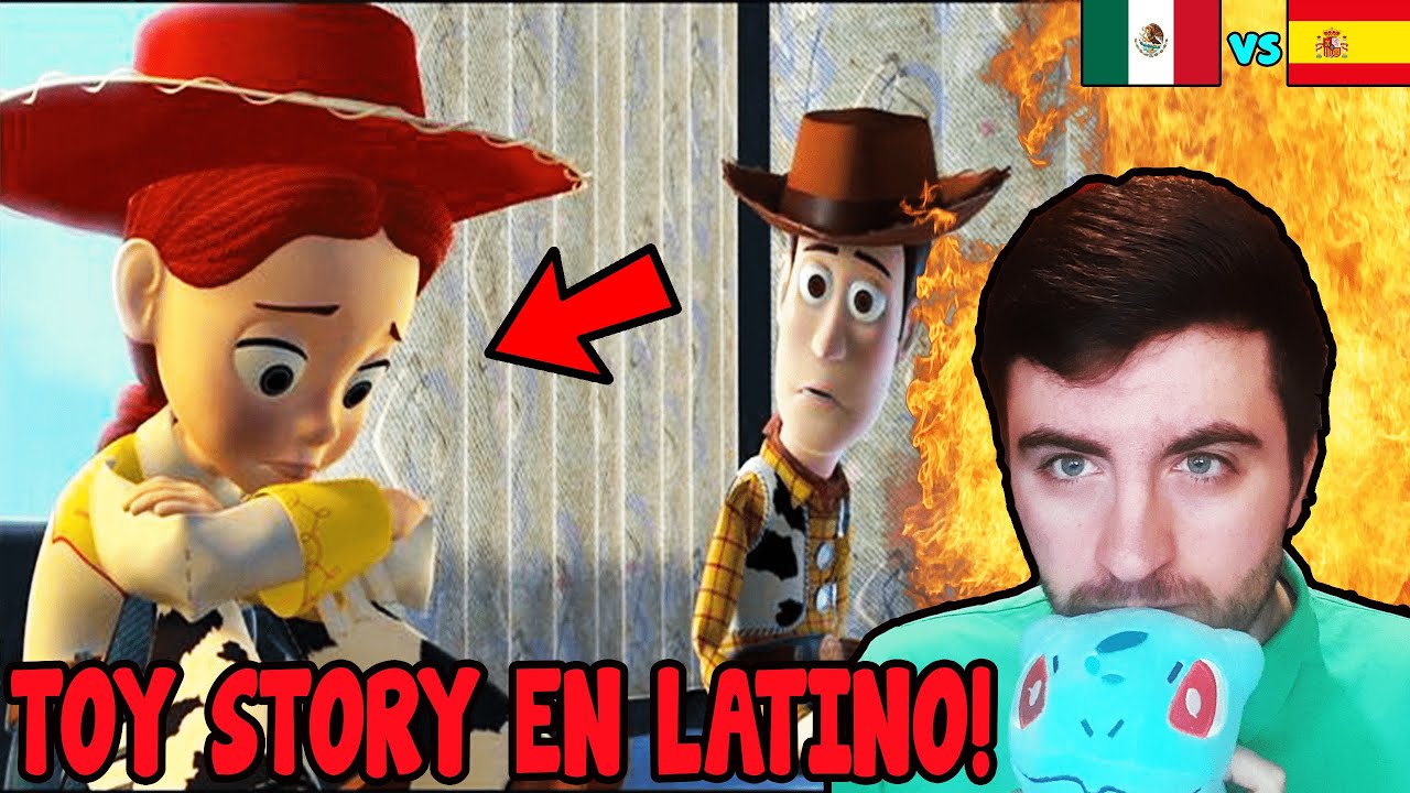 ESPAÑOL REACCIONA a DOBLAJE LATINO vs CASTELLANO CUANDO ALGUIEN ME AMABA | TOY STORY 2 😥