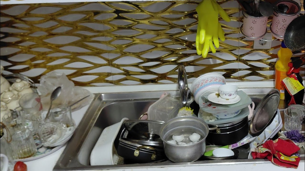 Dishwashing ASMR – Calm Waves, Crystal Clean Peace