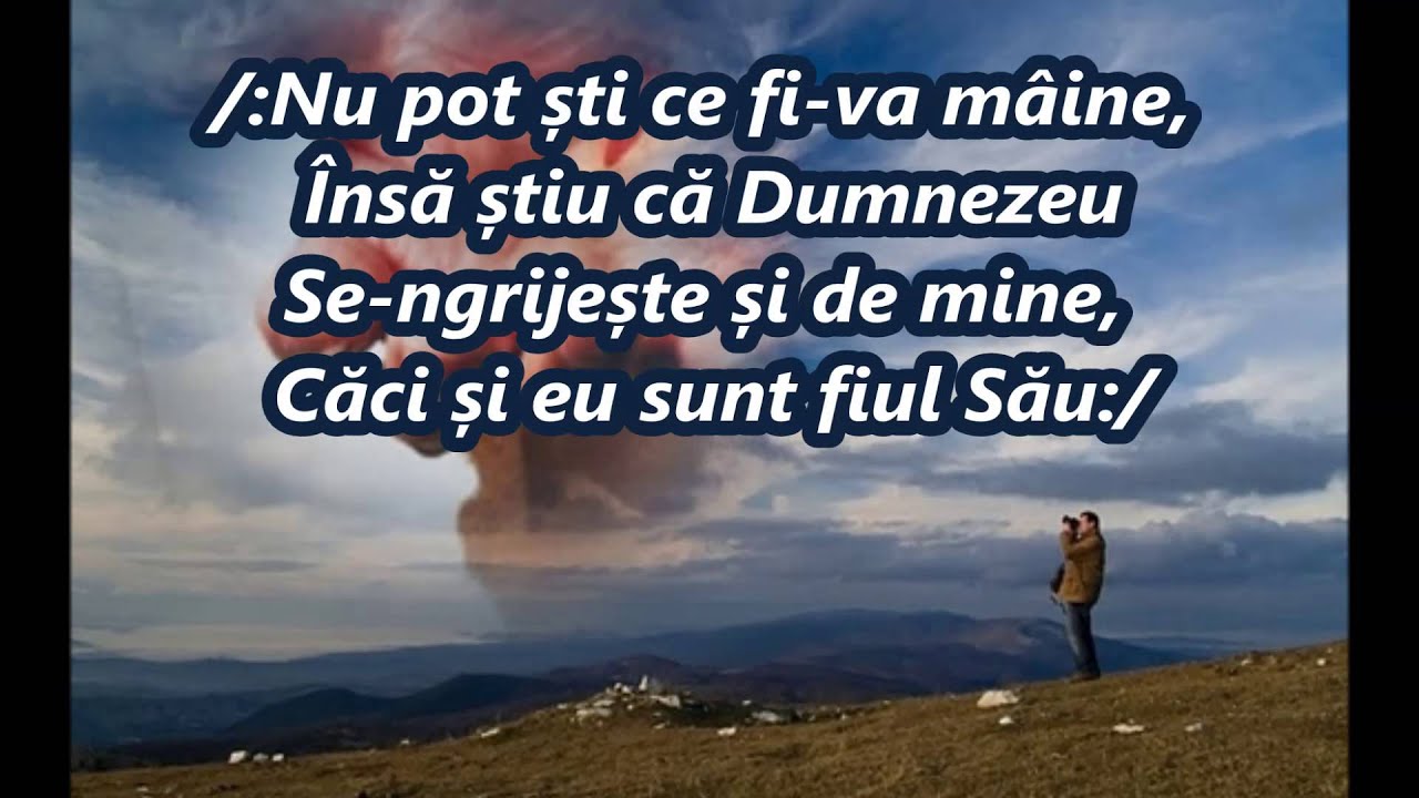 Pentru noi e taină mare(negativ+versuri)