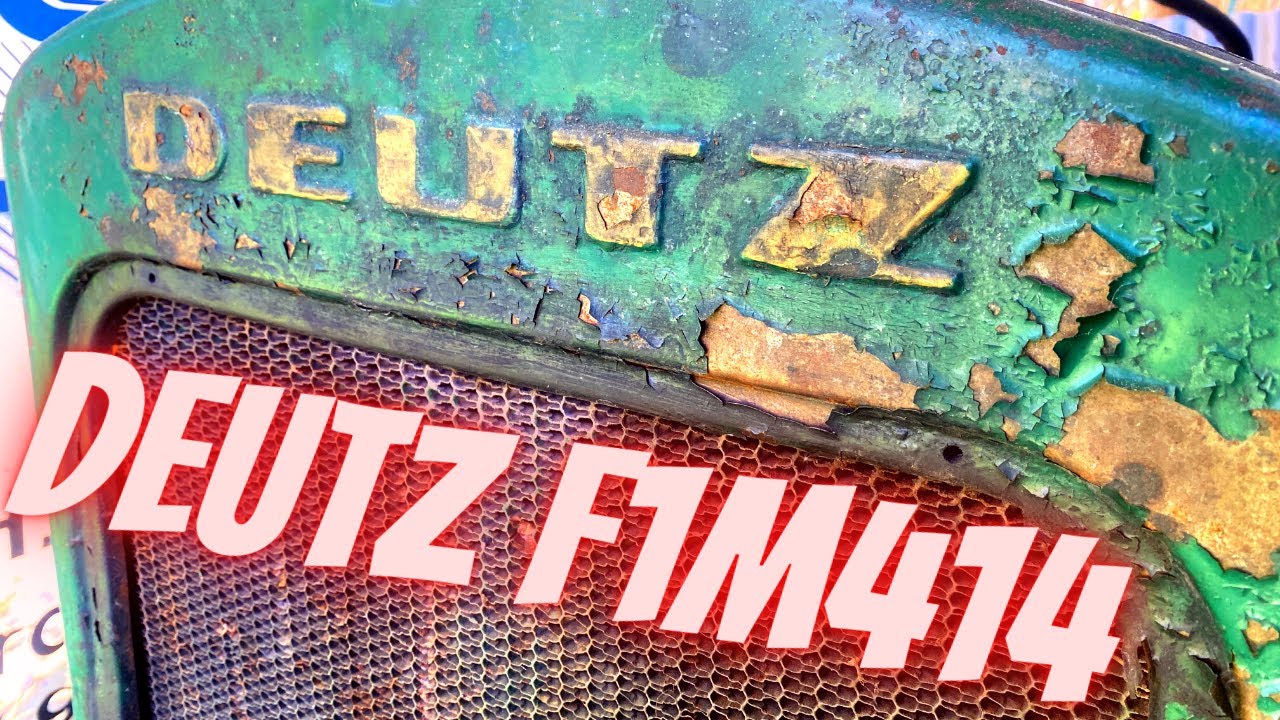 Deutz F1M414 wird er anspringen? #Wasserdeutz #Einzylinder #Vorkrieg #F1M414 #Deutz