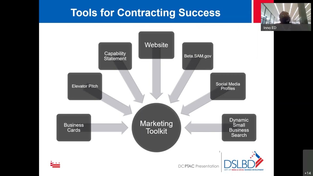 Become a DC-PTAC (Procurement Technical Assistance Center) Client!