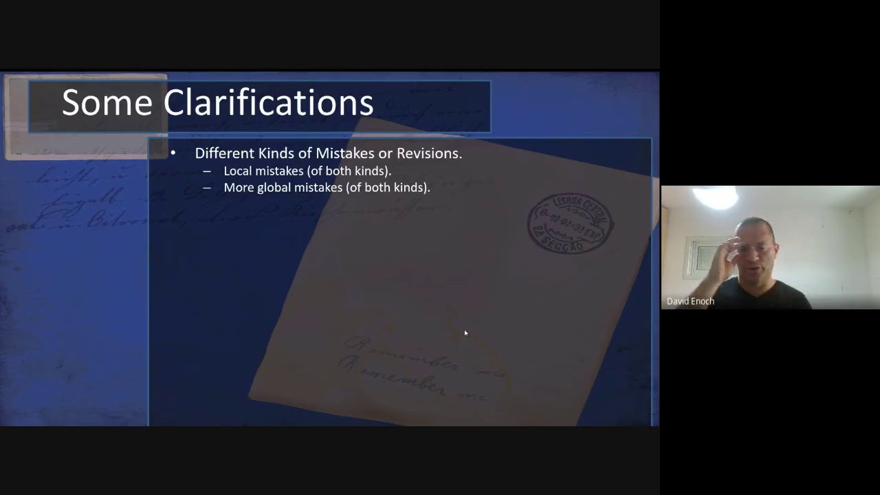 David Enoch - Why Care about Morality, Robustly Realistically Understood (9th October 2020)