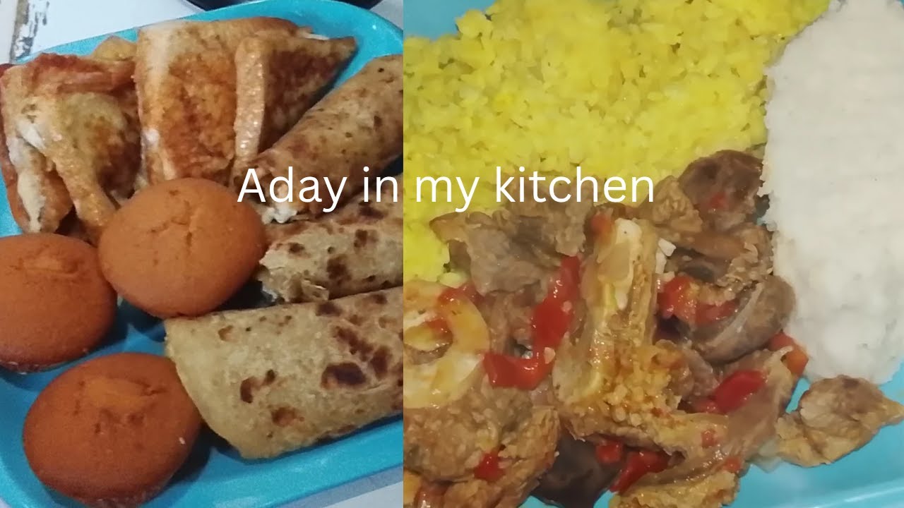 Aday in my kitchen: Breakfast, lunch and dinner+cleaning