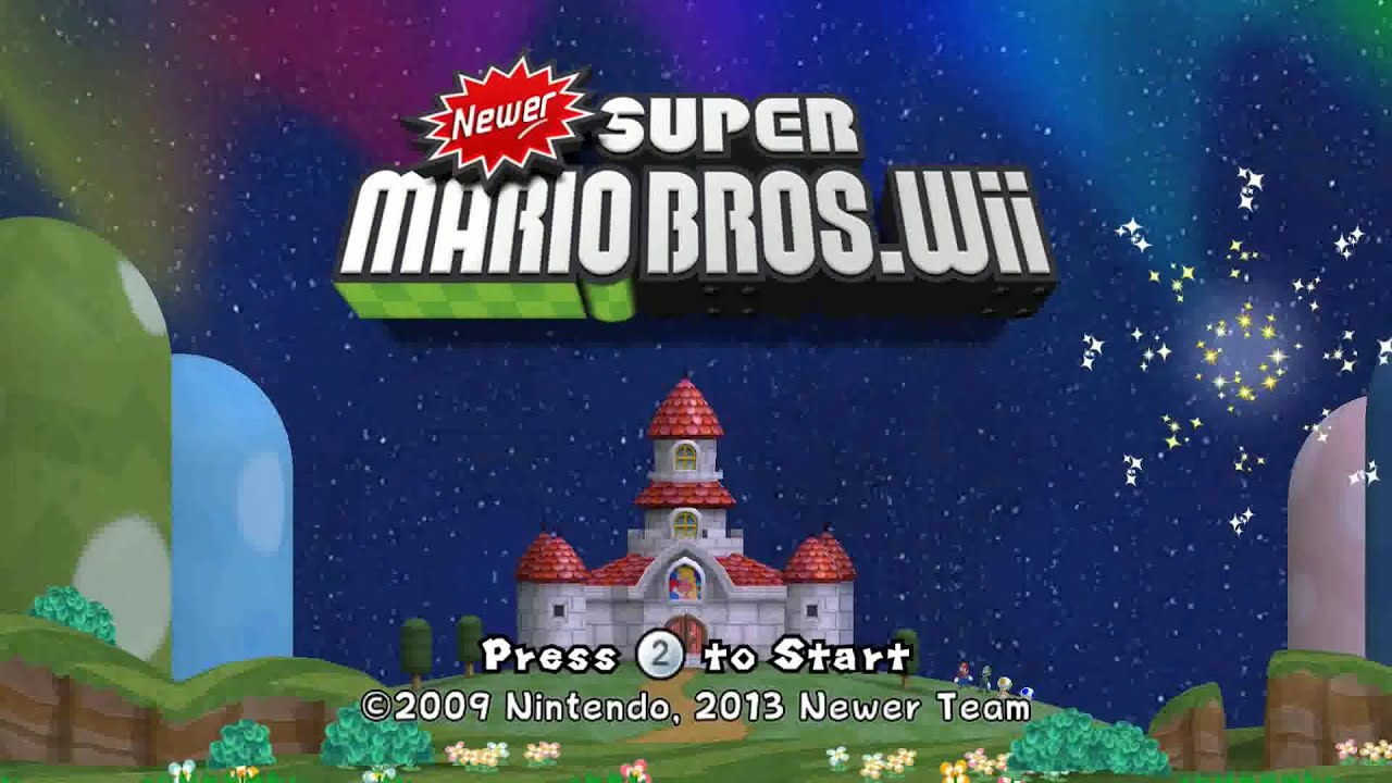 Newer Super Mario Bros. Wii (v1.30) | Full Game 100% Longplay