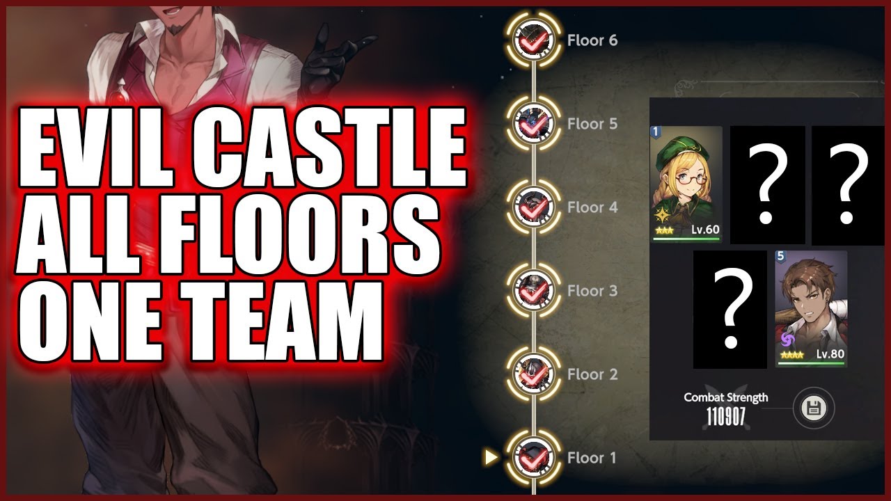 Evil castle (One team to conquer it all) | Brown Dust 2