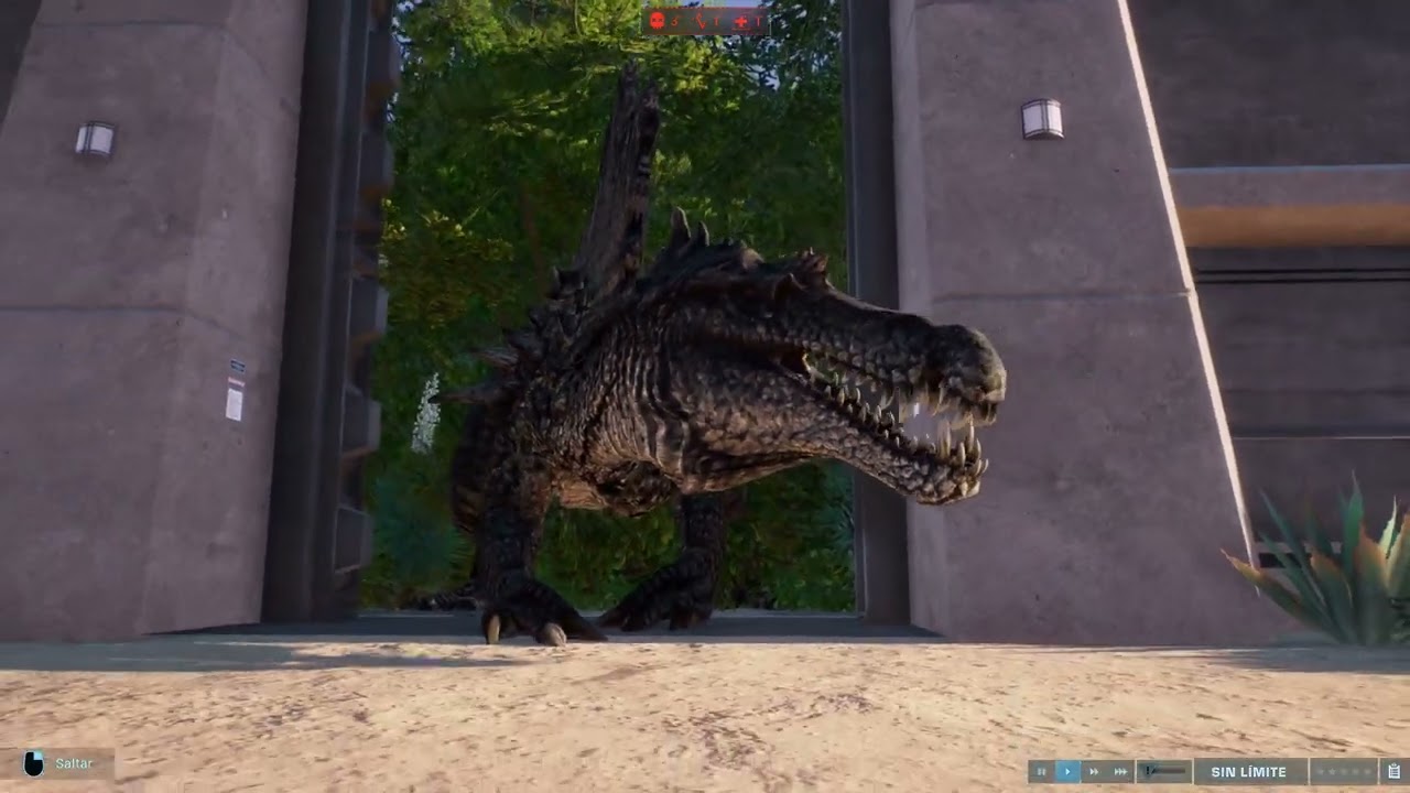 Jurassic World Evolution - The Isle Hyperendocrin Spinosaurus