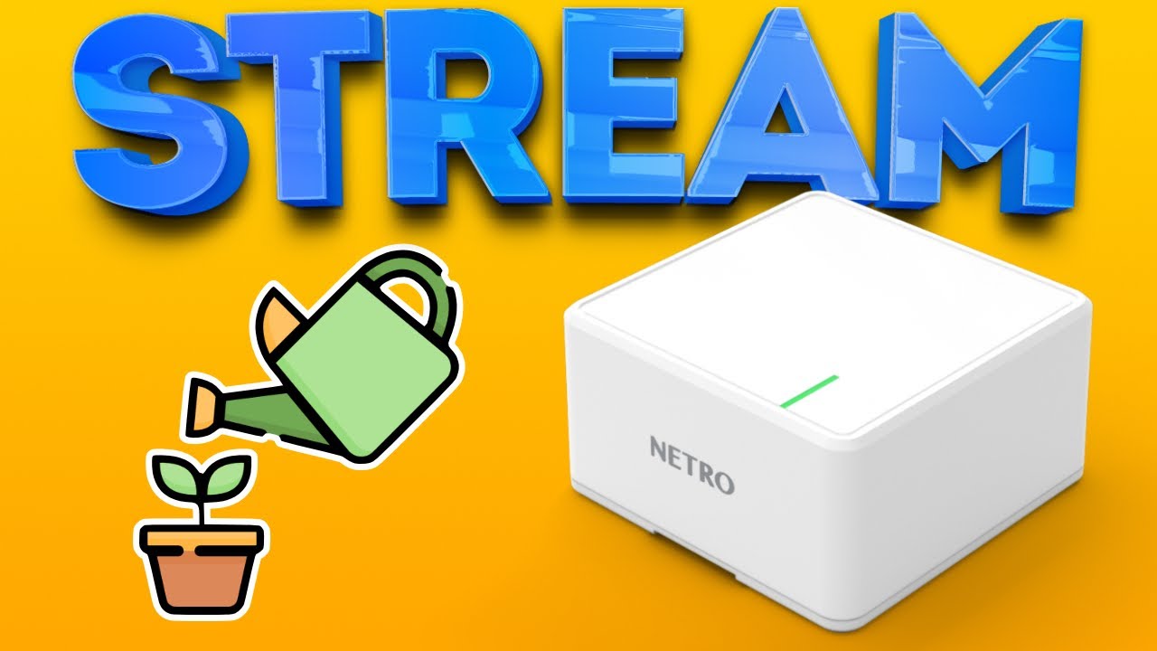 Netro Stream, riego automático para tus plantas de interior