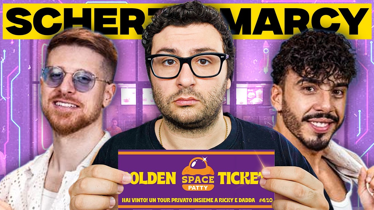 MARCY VINCE IL GOLDEN TICKET DI DOSE E DADDA DA SPACE PATTY MA.. @RiccardoDose94 