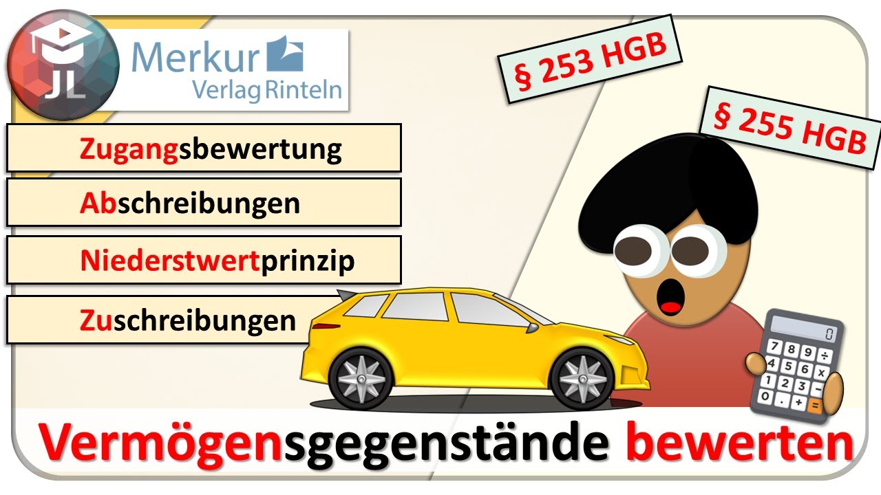 Bewertung von Verm&ouml;gensgegenst&auml;nden nach Handelsrecht - alles was du wissen musst