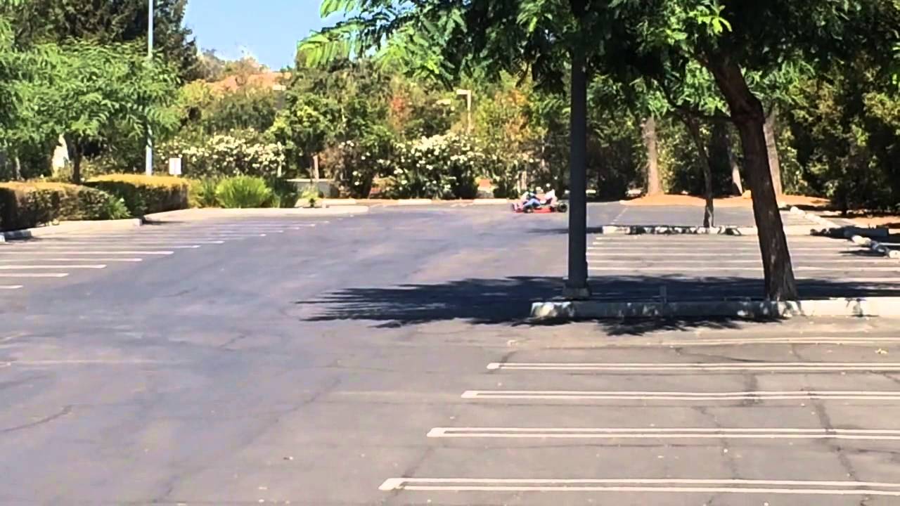 Track magic cr125 shifter kart test 2