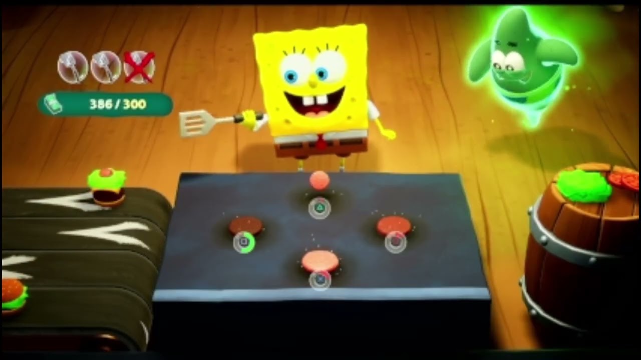 Let's Play SpongeBob: Titans of the Tide (Blind) Part 13: Exploring the Patty and Goldfish Island