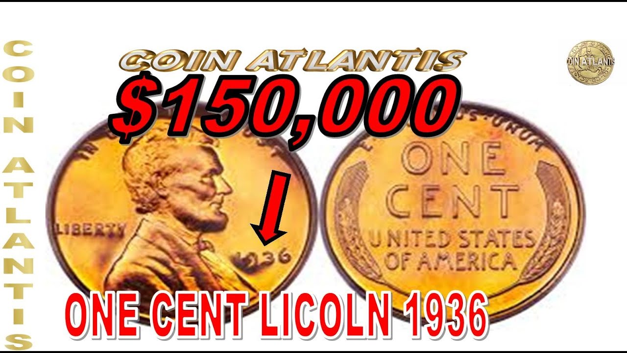 Did You Know? There&rsquo;s A 1936 Wheat Penny Worth $150,000 See Which 1936 Pennies Are Worth Most Money