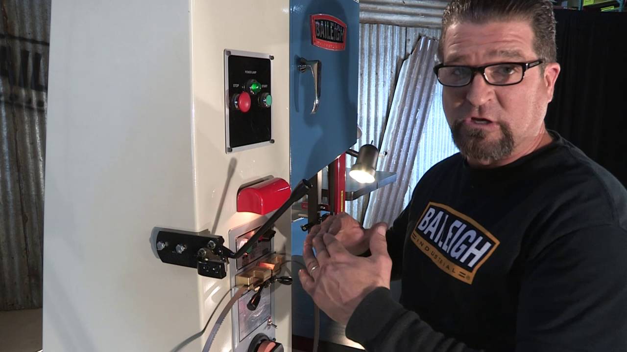 Baileigh Industrial Bandsaw Blade Welder available on all Baileigh Bandsaws Band Saw