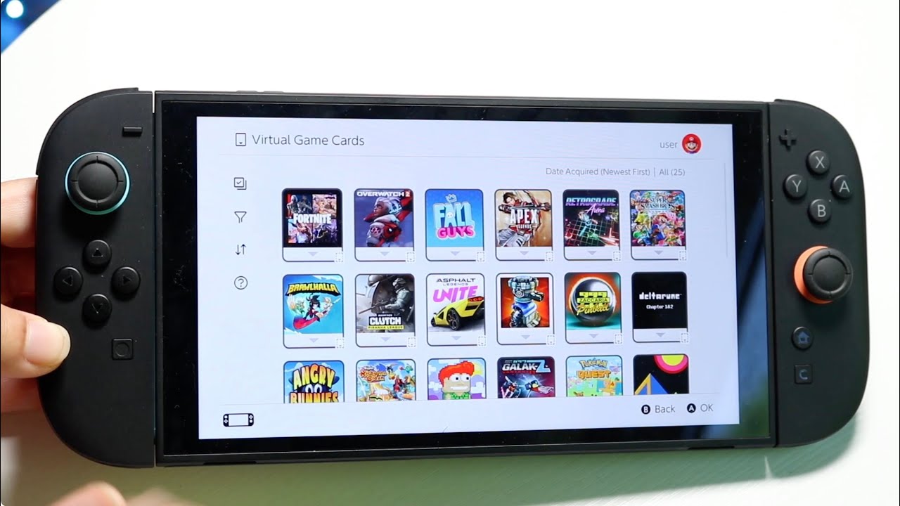 How To Use Virtual Game Cards On Nintendo Switch!