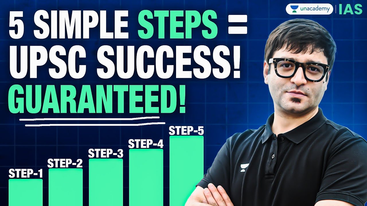 Follow these *5 SIMPLE* Steps and turn your UPSC dream into a REALITY! Sarmad Mehraj | IAS Strategy