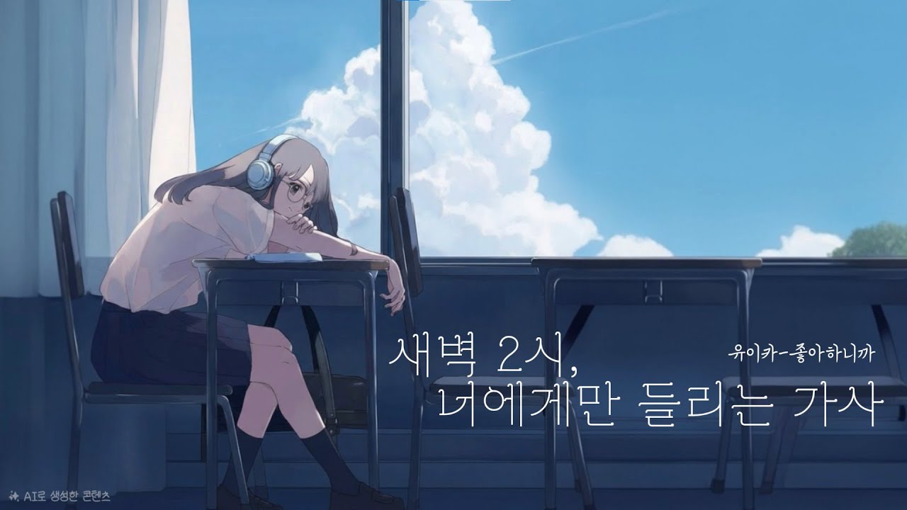 [새벽 2시, 너에게만 들리는 가사] 유이카-좋아하니까