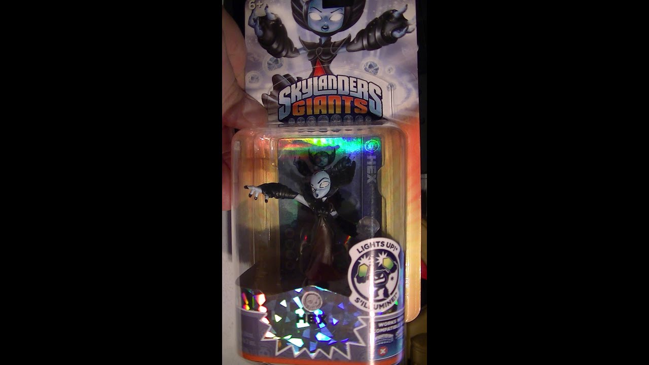 SKYLANDERS GIANTS LIGHTCORE HEX UNBOXING