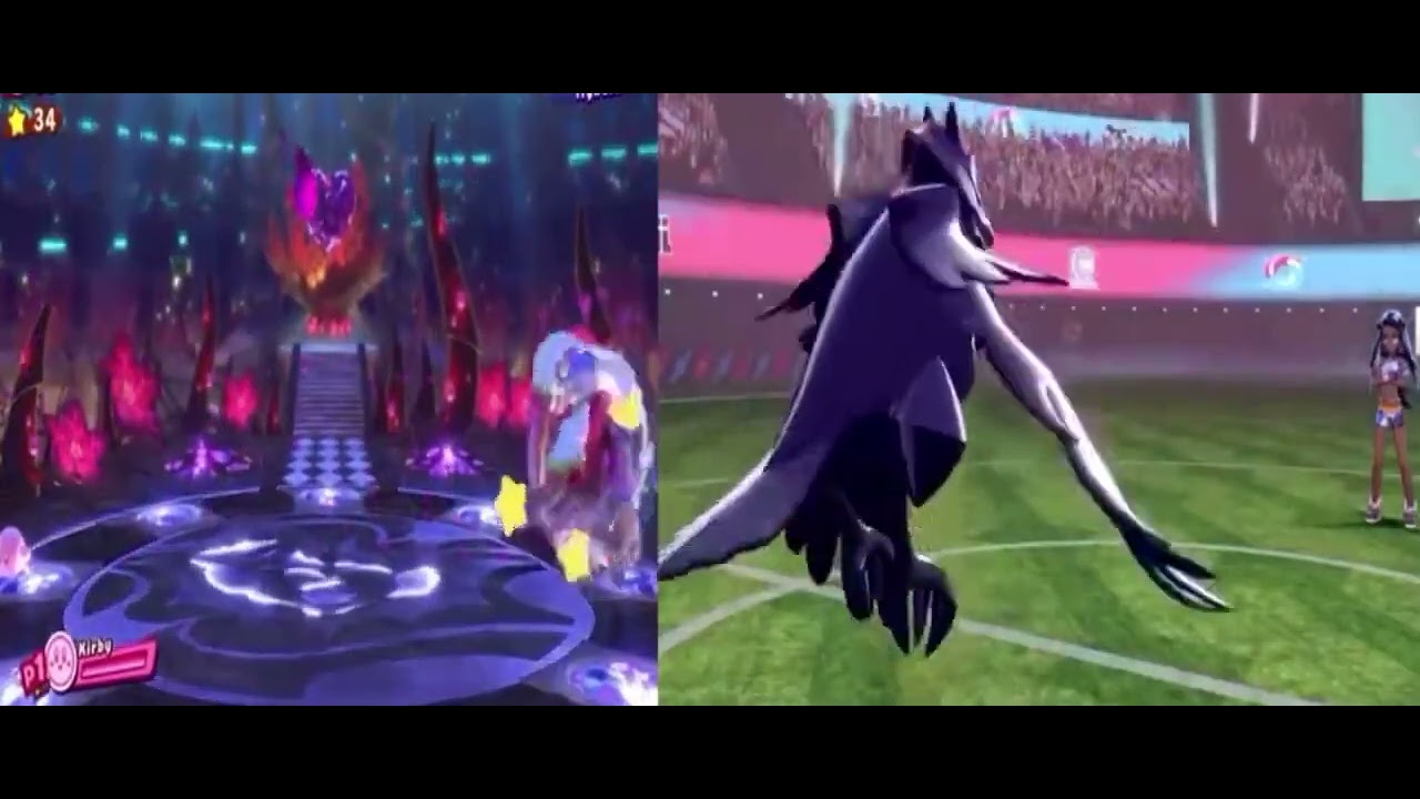 Hyness’ Unhooded Elite Rematch Pokémon Sword Shield X Kirby Star Allies Mashup