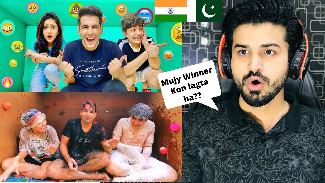 Pakistani React on Rimorav Vlogs 100 Mystery Buttons Only 1 will Let you ESCAPE this BOX | Ri Vlogs