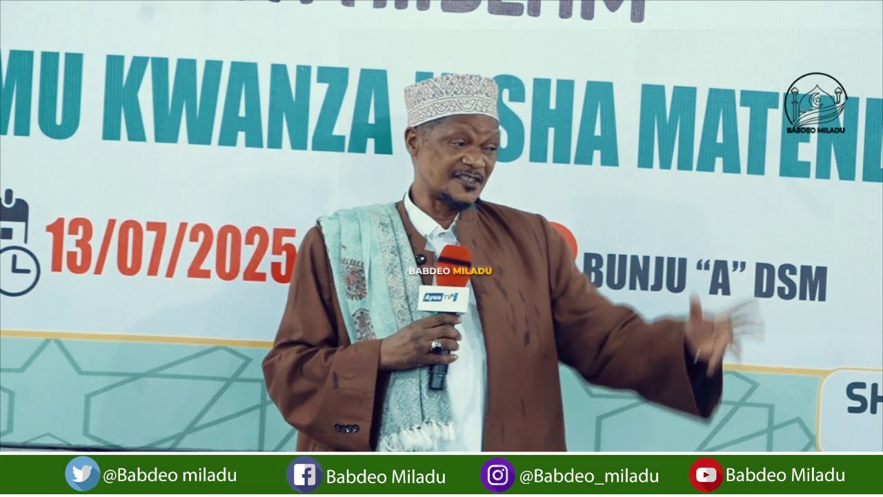 HAPA SITOKI, BAKWATA KAMA HUNA UVUMILIVU HUWEZI, UGAIDI, SHEIKH MUFTI ZUBER AKIZUNGUMZA