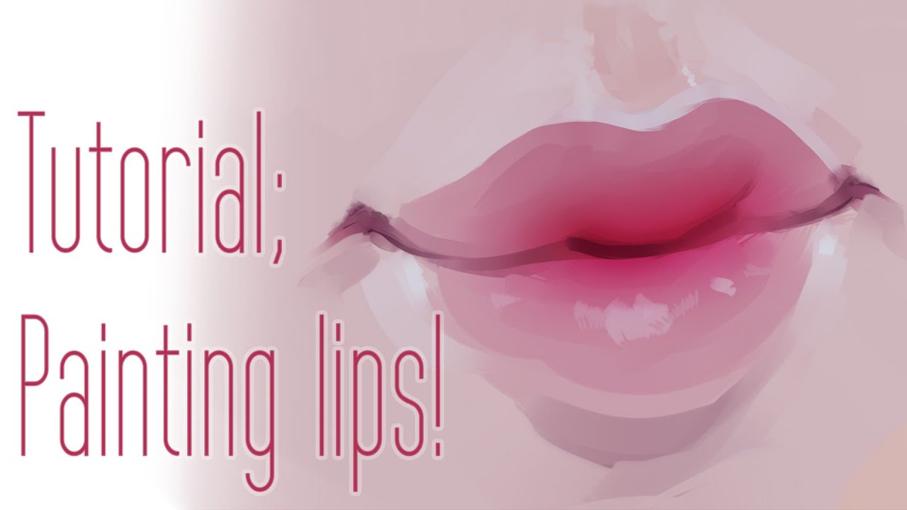 How I Paint Lips (Full tutorial + voice narration!)