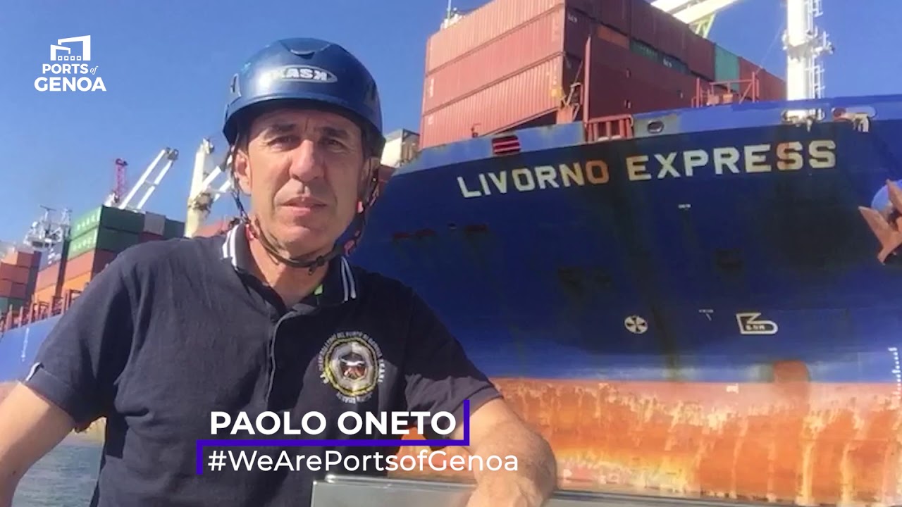 #WeArePortsofGenoa | Capitano Paolo Oneto, Gruppo Antichi Ormeggiatori del Porto di Genova