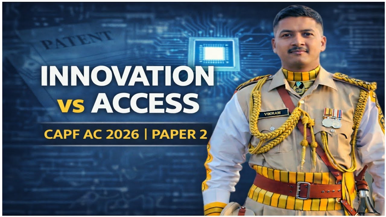 CAPF AC 2026 | IPR: Innovation vs Affordability  | #capfac #argumentwriting @aimarmedforces 