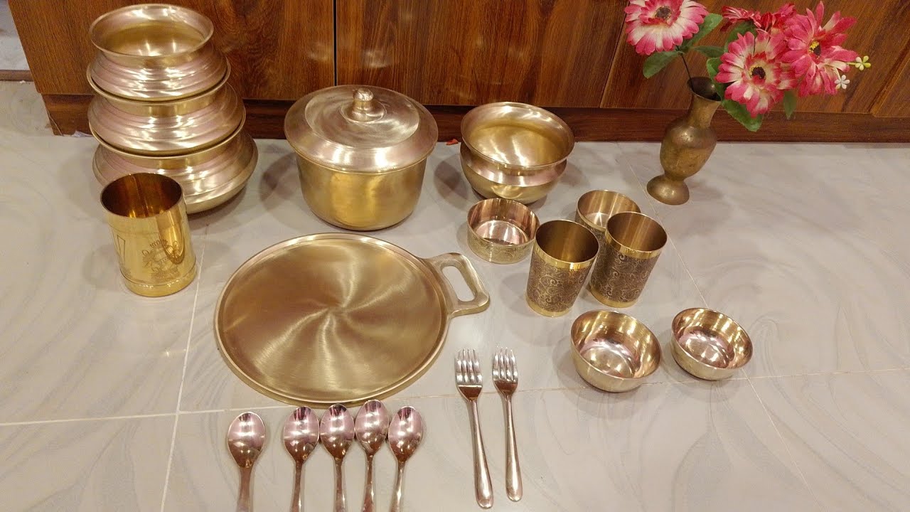 கும்பகோணம் வெண்கல சமையல் பாத்திரங்கள் #trending #bronze #homedecor 