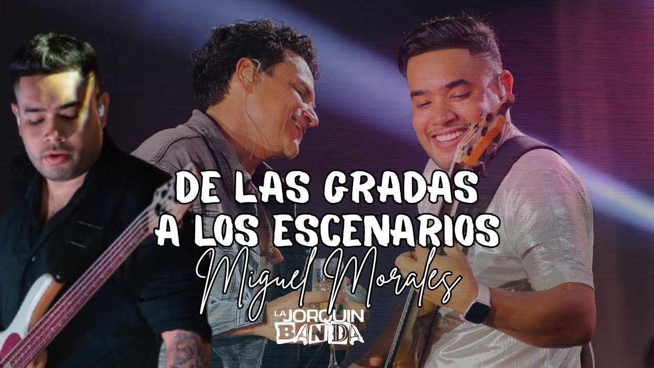 De Las Gradas A los Escenarios. Miguel Morales Bajista De silvestre Dangond.