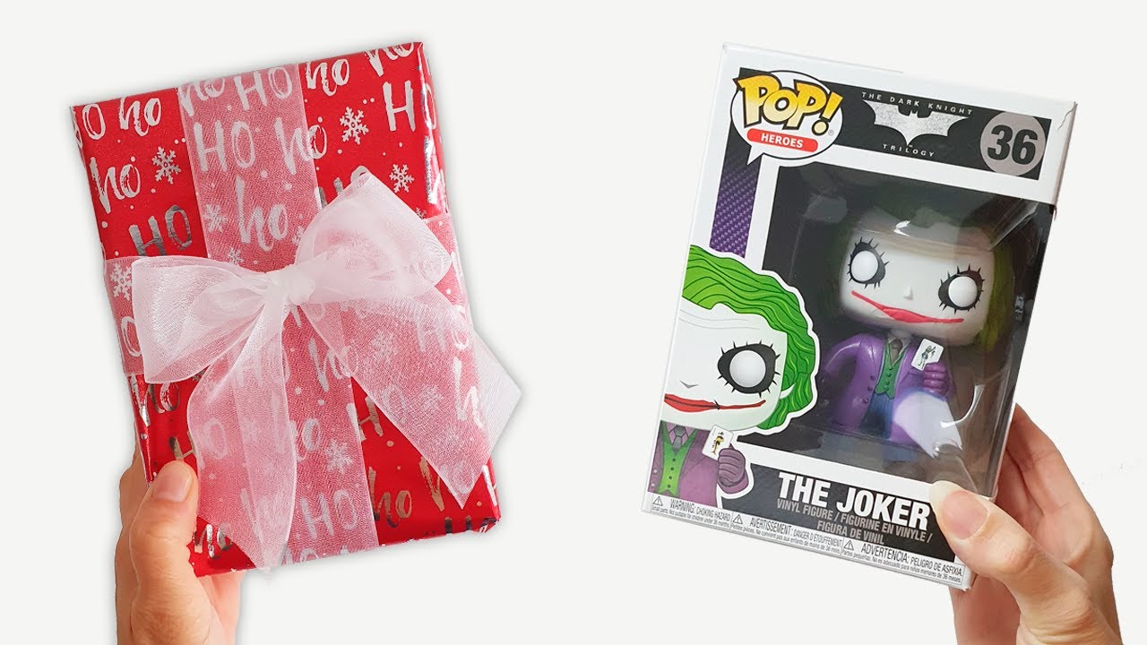 Cómo ENVOLVER un FUNKO POP ✅  Envolver regalos fácil