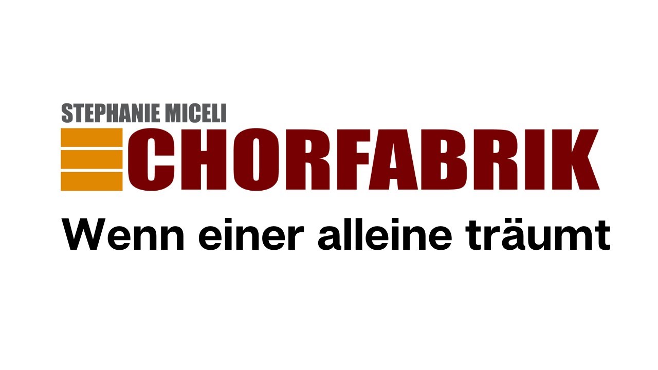 WENN EINER ALLEINE TRÄUMT