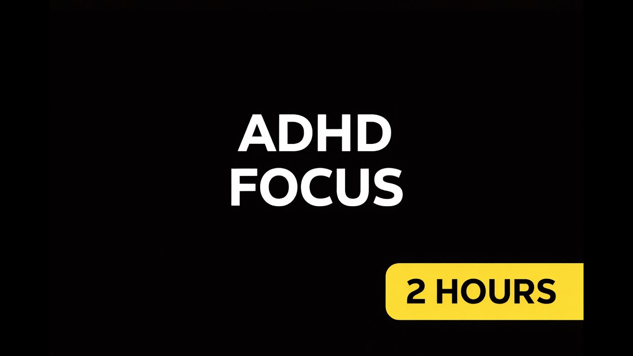 2 Hour Brown Noise for ADHD Focus | No Distractions