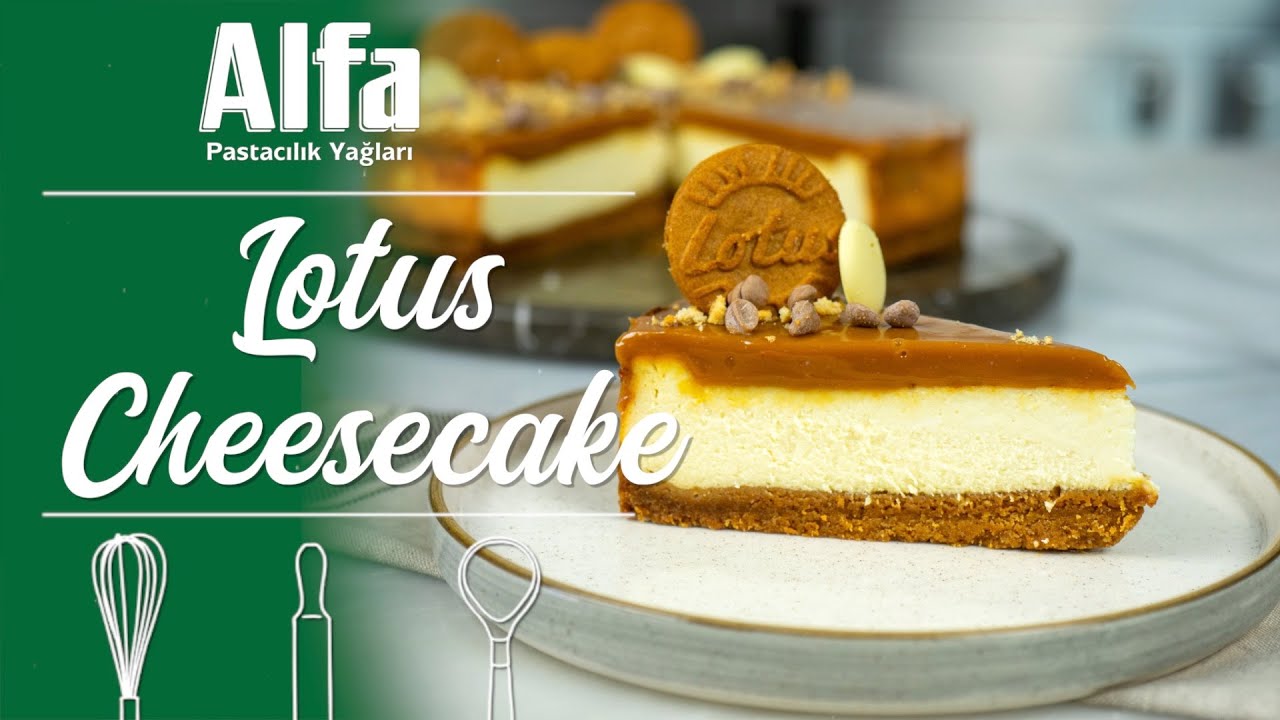 En moda cheesecake: Lotus Cheesecake