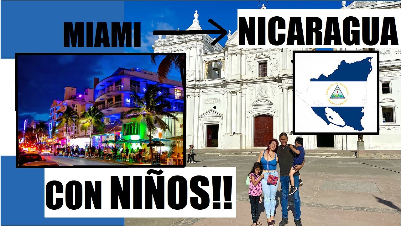 ¿CÓMO ES VIAJAR a NICARAGUA desde MIAMI? ! Tomamos UCA Bus a Leon! Managua to Leon NICARAGUA