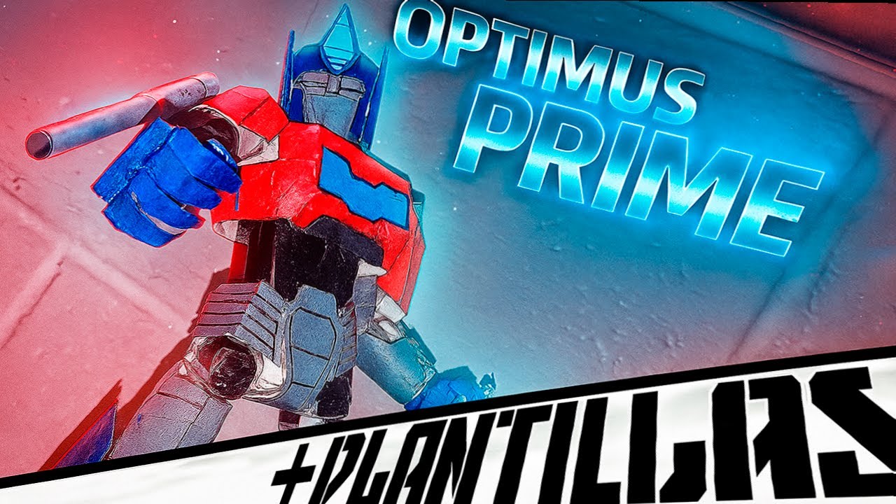 Optimus Prime de papel FÁCIL de hacer