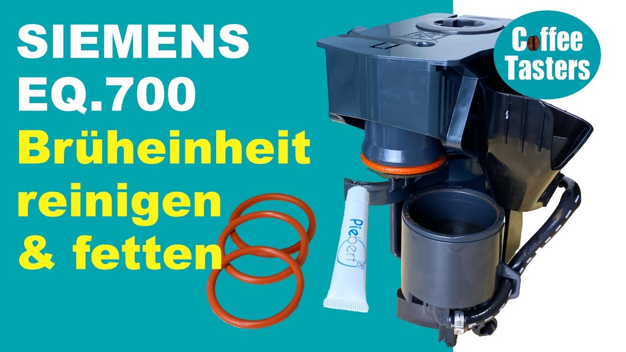 Siemens EQ.700 Brüheinheit reinigen & fetten ⭐ SO geht's (4 wichtige Tipps)