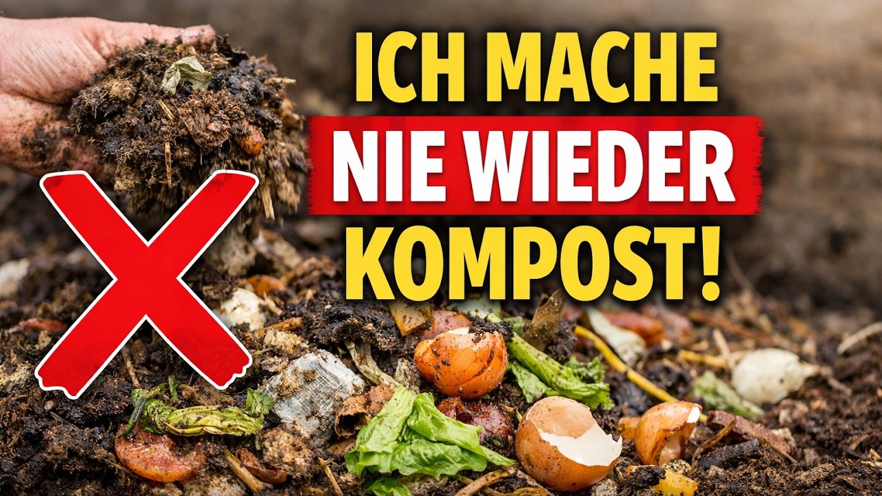 Ich mache NIE WIEDER Kompost! Diese simple Methode ist 10x effektiver.