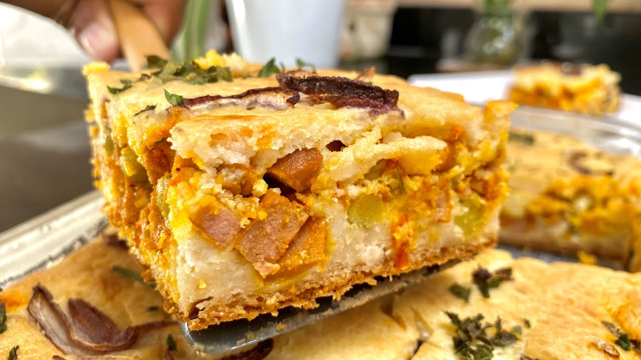 MISTURE O ARROZ QUE SOBROU COM LEITE E 3 OVOS! ESSA É A MELHOR TORTA QUE VAI FAZER 🥰