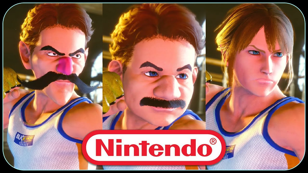 Nintendo Characters Join Street Fighter 6