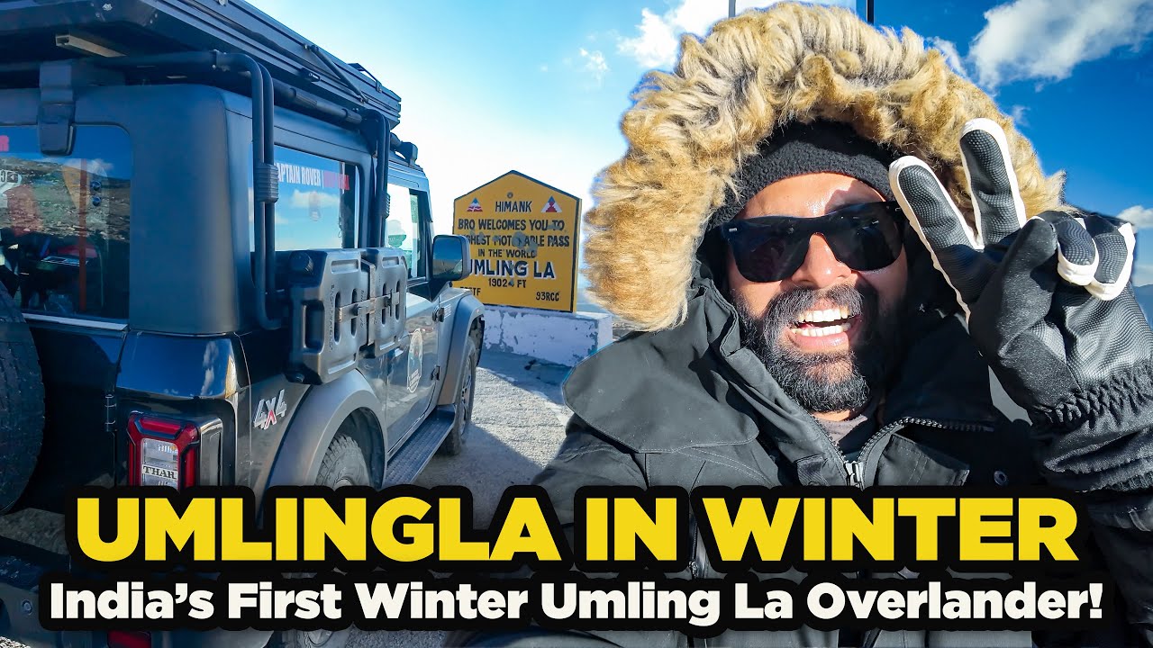 Nobody Attempts This in Winter… But I Did! Umling La 19,024ft | India’s First Winter Overlander