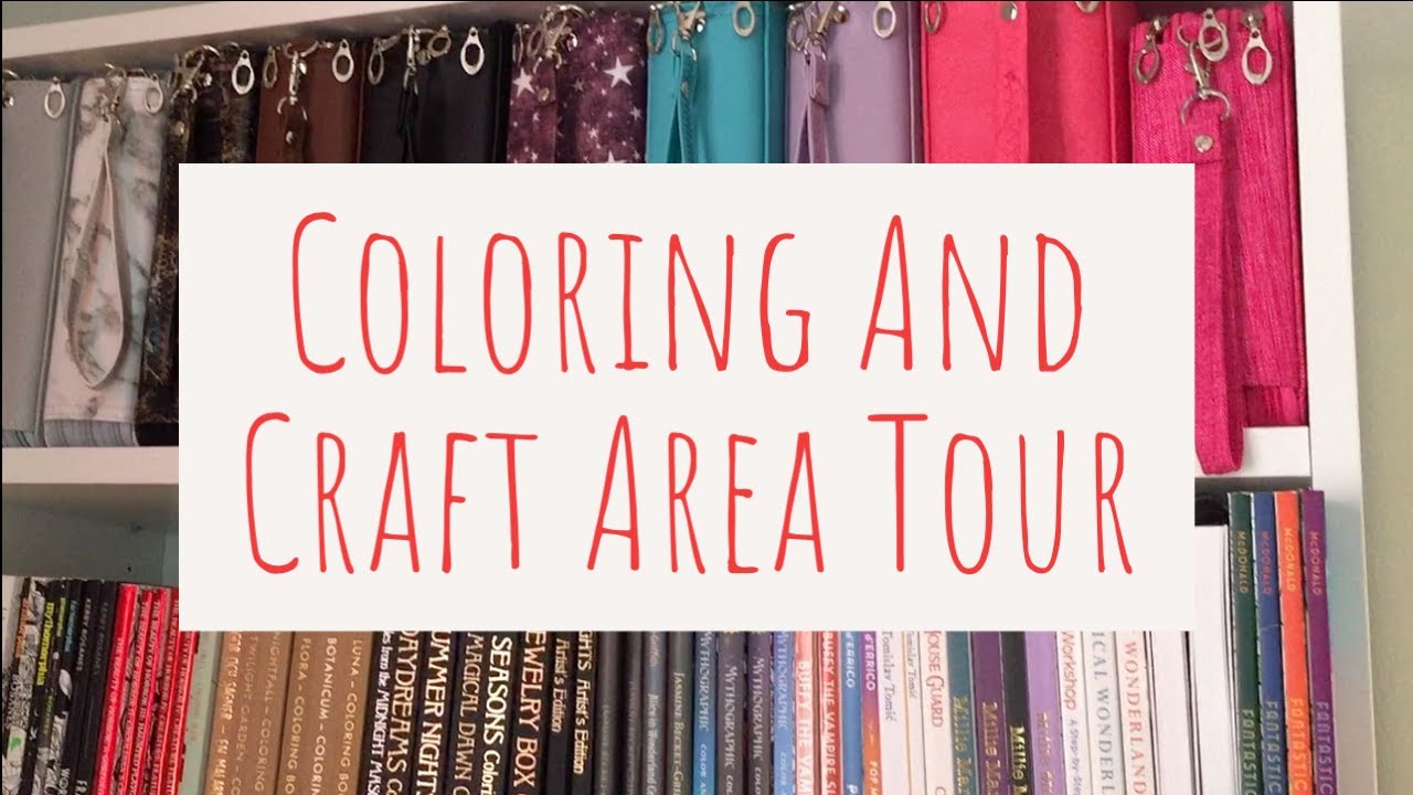 Coloring and Craft Area Tour