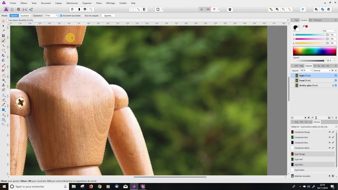 11 - Affinity Photo - Renforcer Le Bokeh