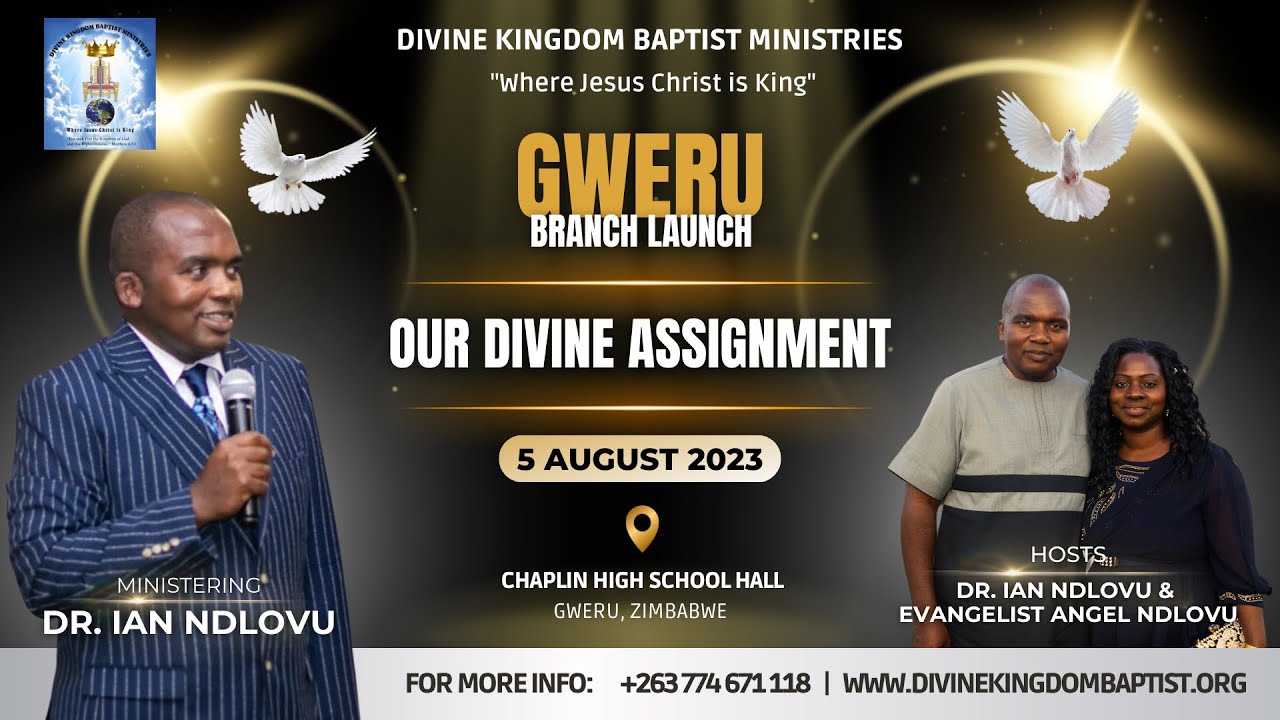 Our Divine Assignment  | Dr. Ian Ndlovu | 05 August 2023