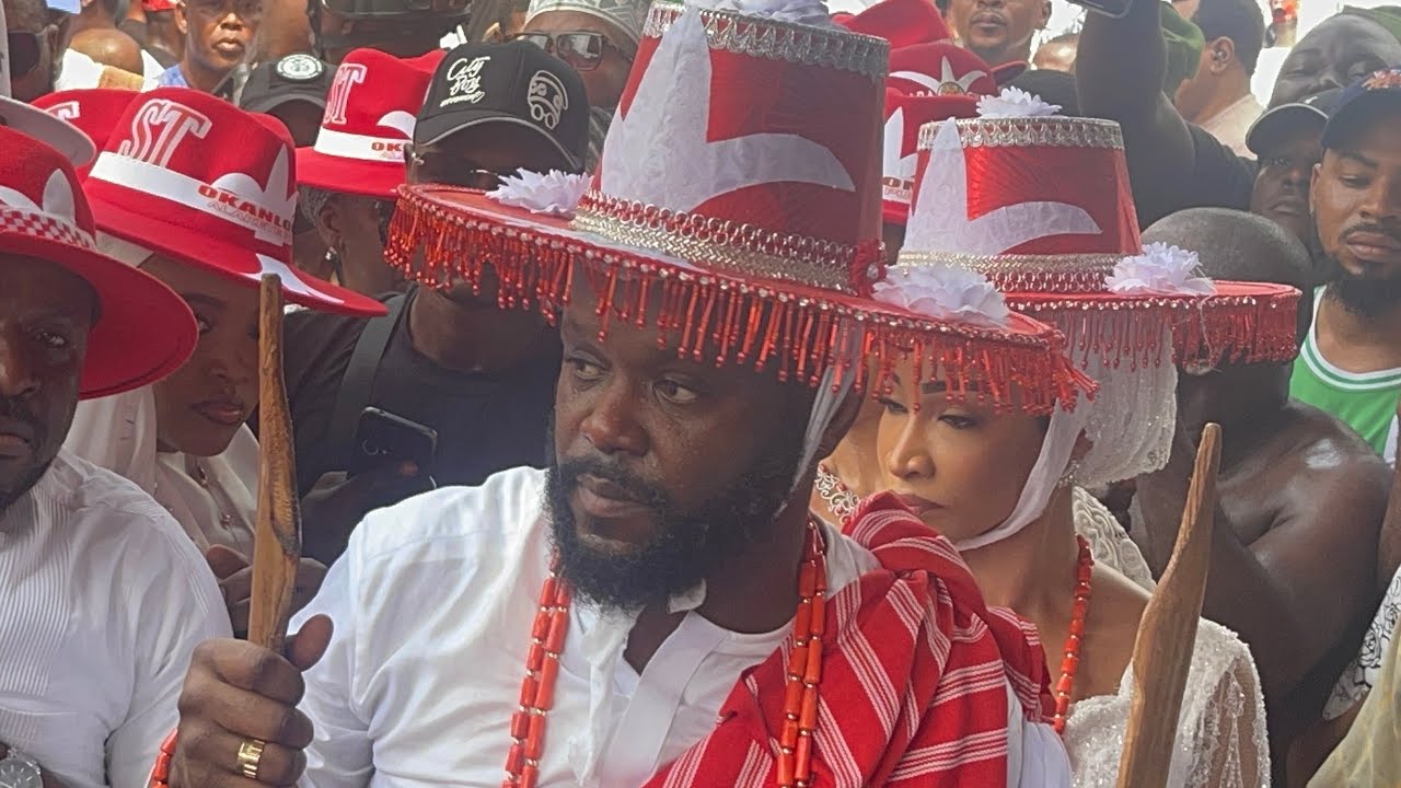 Full Video Of Seyi Tinubu Installation As Okanlomo Of Eyo Oba Alakete Pupa At Lagos Island