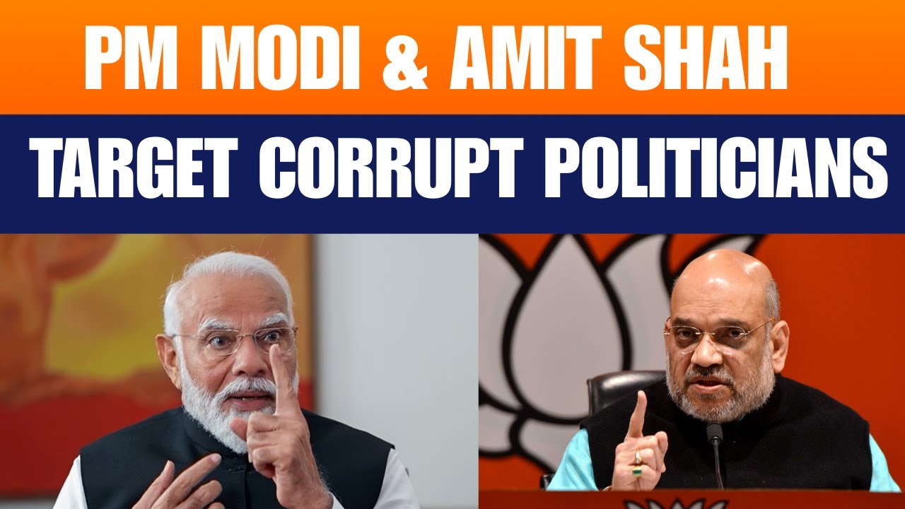 PM Modi & Amit Shah Slam Corrupt Politicians | Anti-Corruption Bills Explained | News9