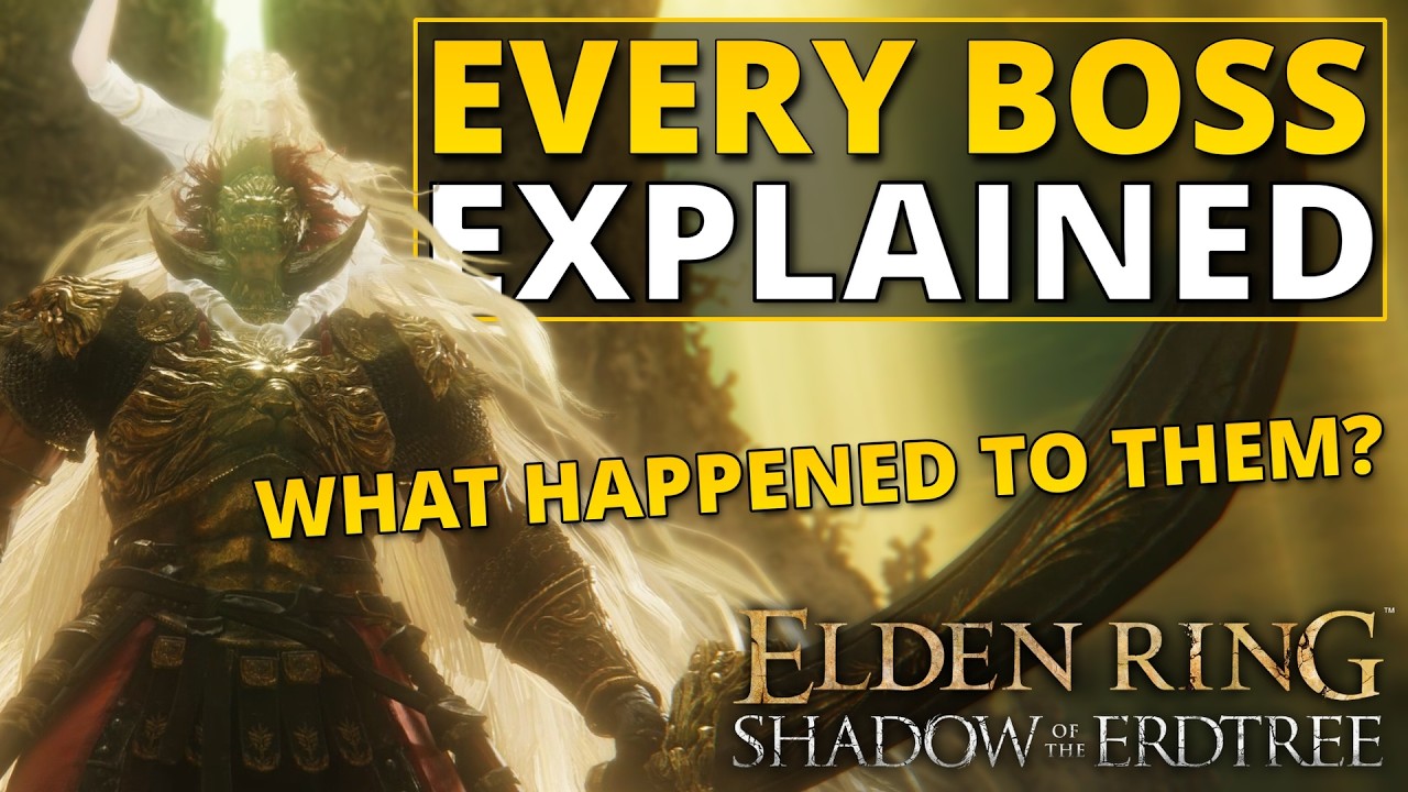All 11 Main Bosses Explained in Elden Ring: Shadow of the Erdtree