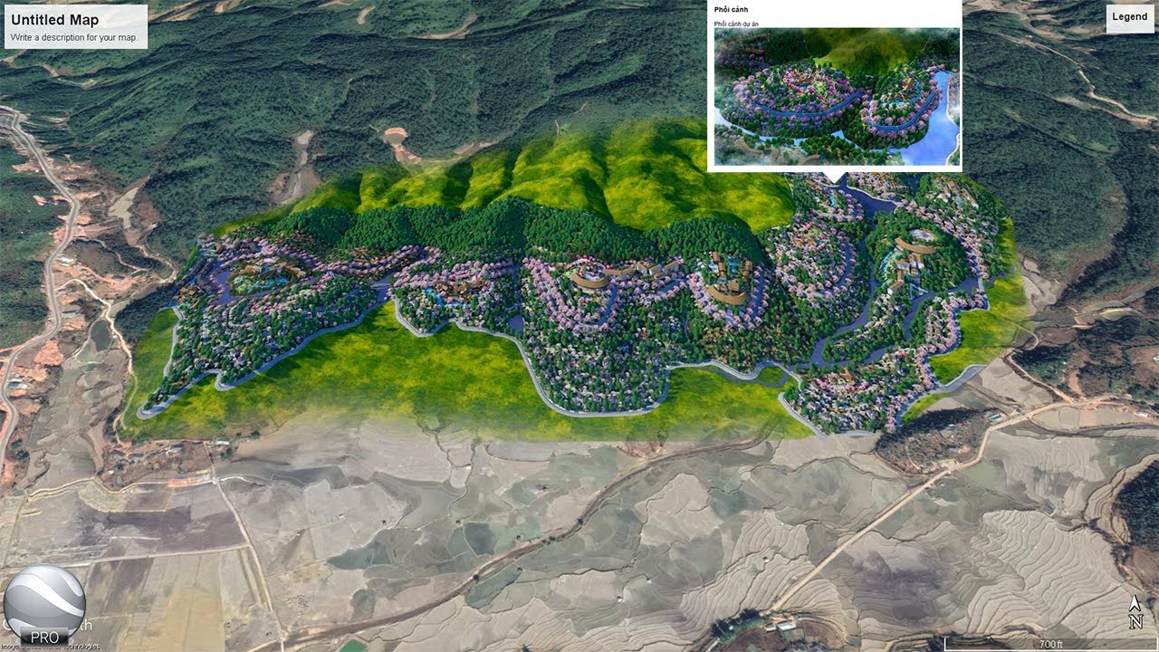 Những cách chú thích dự án bất động sản trong Google Earth Pro