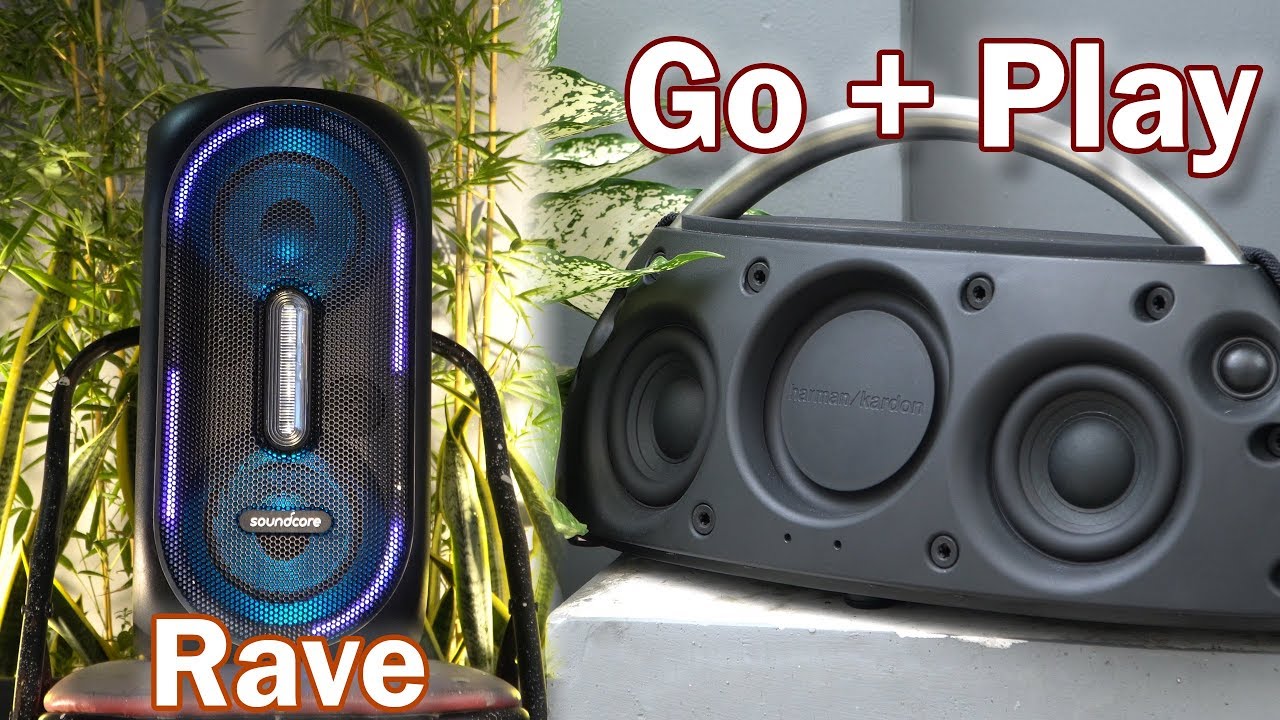 Harman kardon Go + Play vs ANKER SoundCore Rave Sound Battle - Outdoor