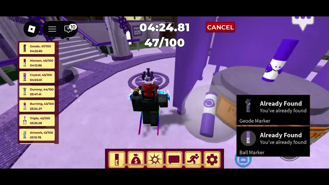 100 Markers in 10:55 (Sub 11)