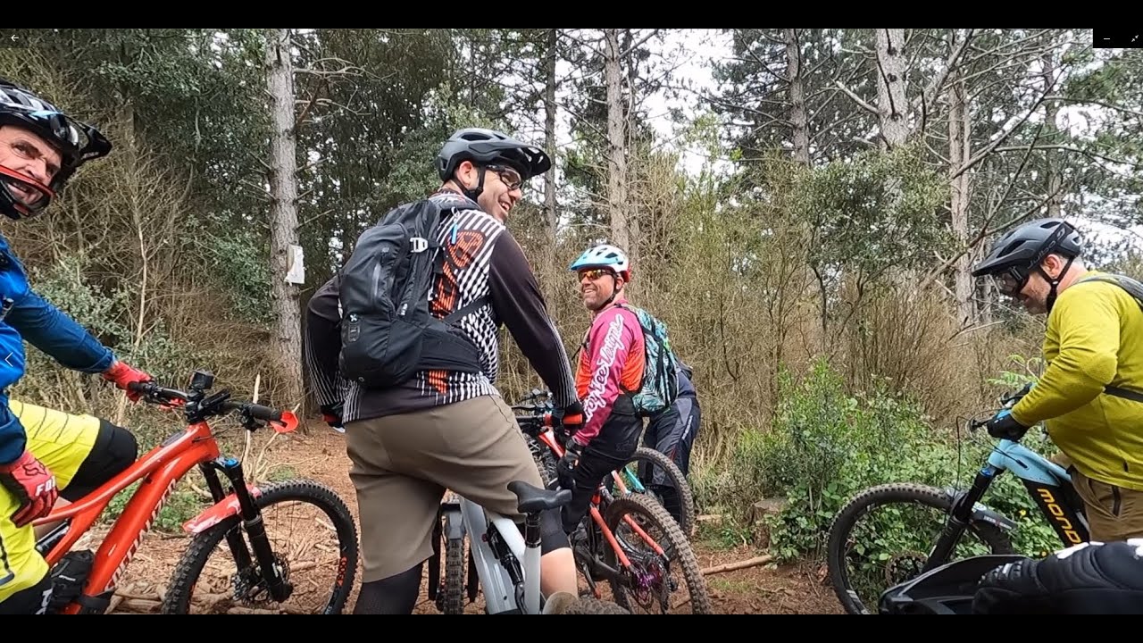 Sortie vtt enduro à Taussac (34) le 23-05-2021